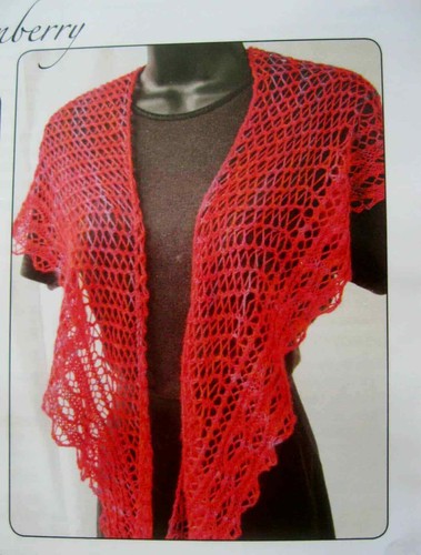 Loganberry shawl the jackie - the,