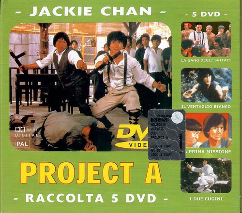 Dvd jackie chan - jackie,