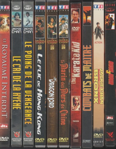 Jackie chan lot dvd - 10, #1